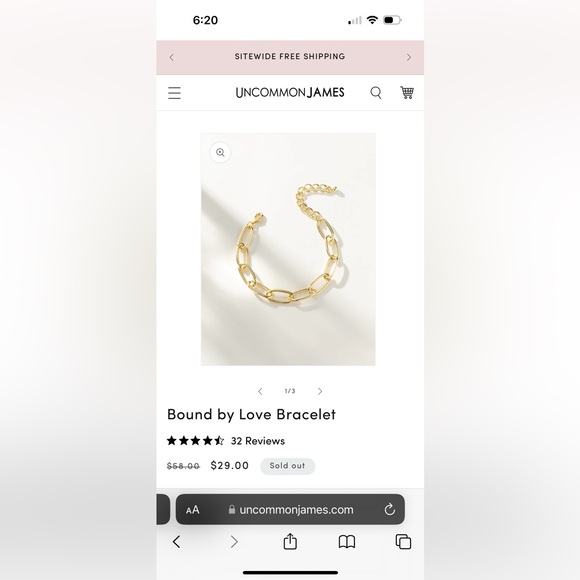 Uncommon James Jewelry - Uncommon James Gold 14K Gold Plated Brass Jewelry